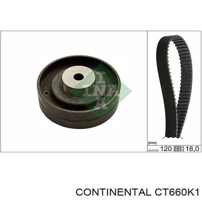 Comprar CT660K1 Continental/Siemens Kit de correa de distribución