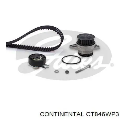 CT846WP3 Continental/Siemens kit de distribución