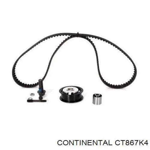 CT867K4 Continental/Siemens kit de correa de distribución
