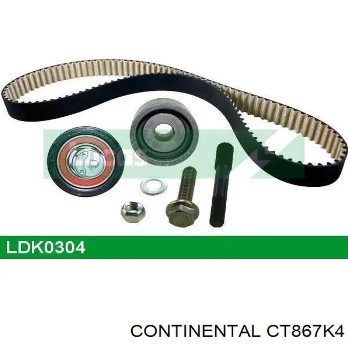Juego de correas dentadas Continental/Siemens CT867K4 precio, desde 175,56 EUR