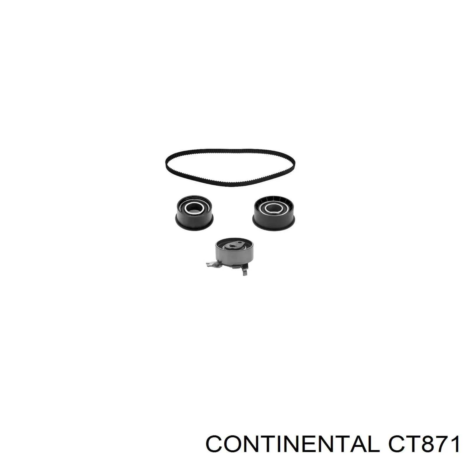 CT871 Continental/Siemens correa distribución