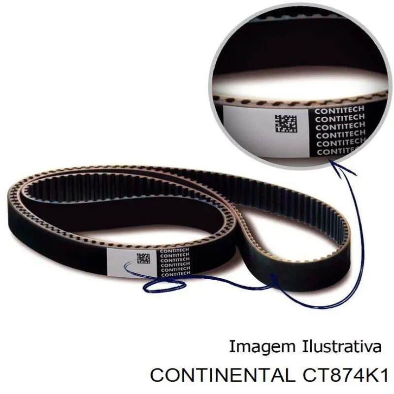 Kit correa de distribución Opel Corsa 73, 78, 79