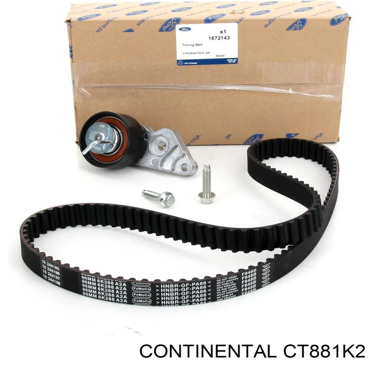 Kit de distribución CT881K2 Continental/Siemens