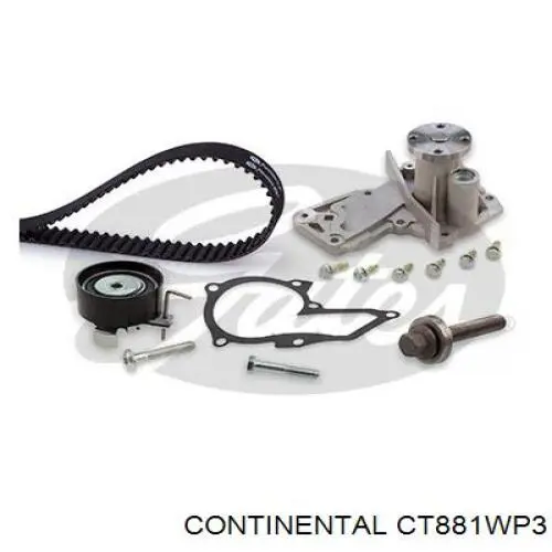 Juego de correas dentadas Continental/Siemens CT881WP3 precio, desde 224,54 EUR