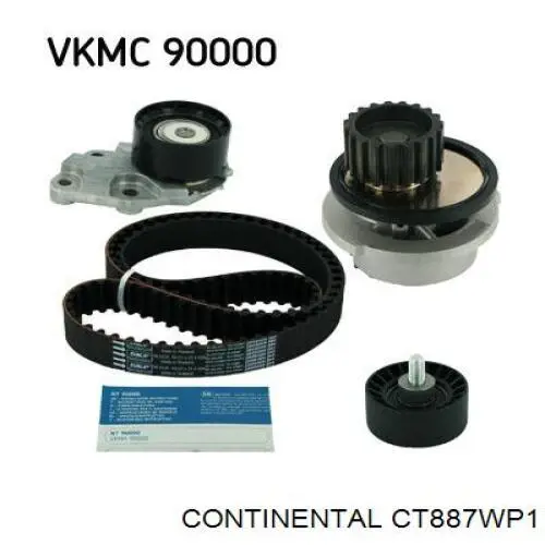 Juego de correas dentadas Continental/Siemens CT887WP1 precio, desde 234,52 EUR