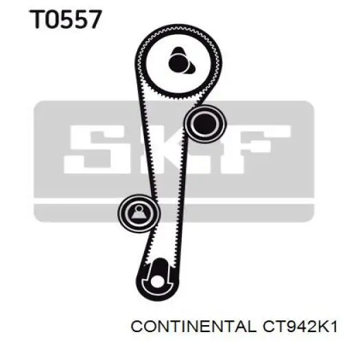 Kit correa de distribución Hyundai Accent 1