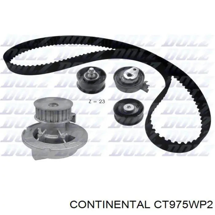 Juego de correas dentadas Continental/Siemens CT975WP2 precio, desde 226,94 EUR