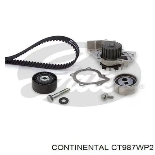 Juego de correas dentadas Continental/Siemens CT987WP2 precio, desde 80,93 EUR