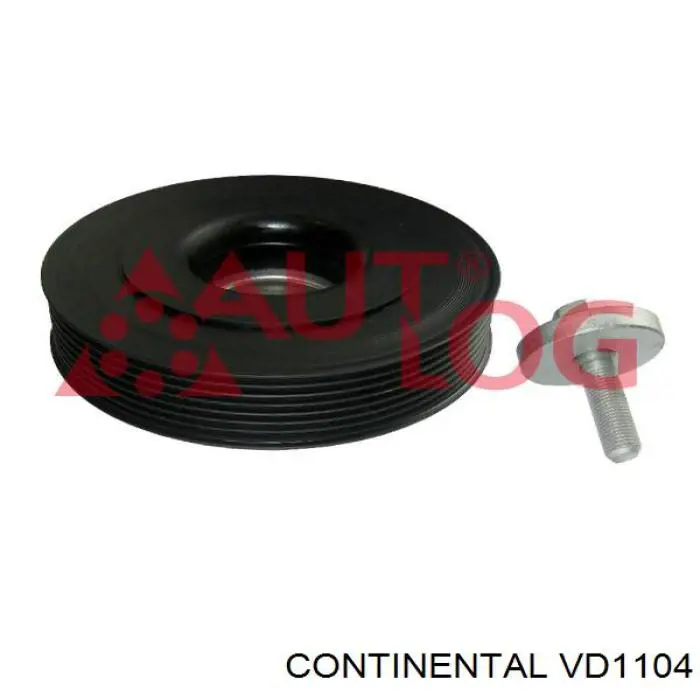 Polea de cigüeñal VD1104 Continental/Siemens