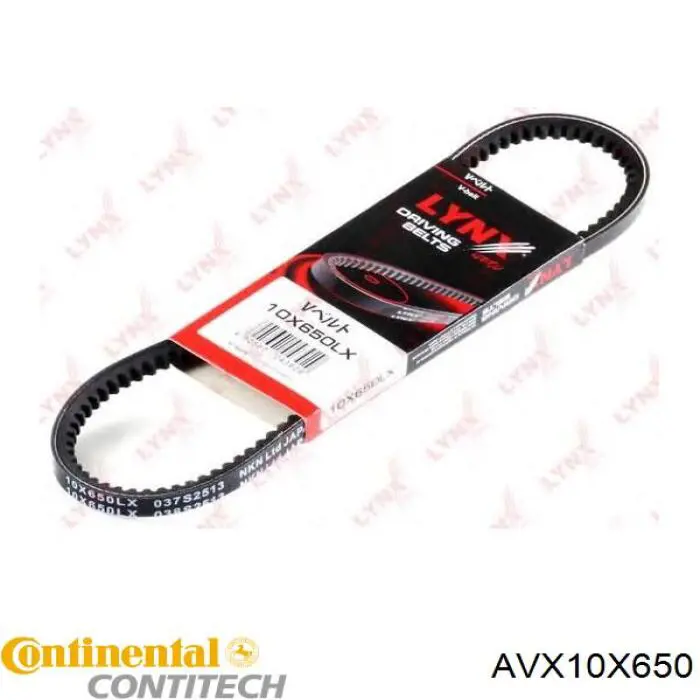 XPZ687 Contitech | Correa Trapezoidal, Contitech 611mm, Caucho, Sección