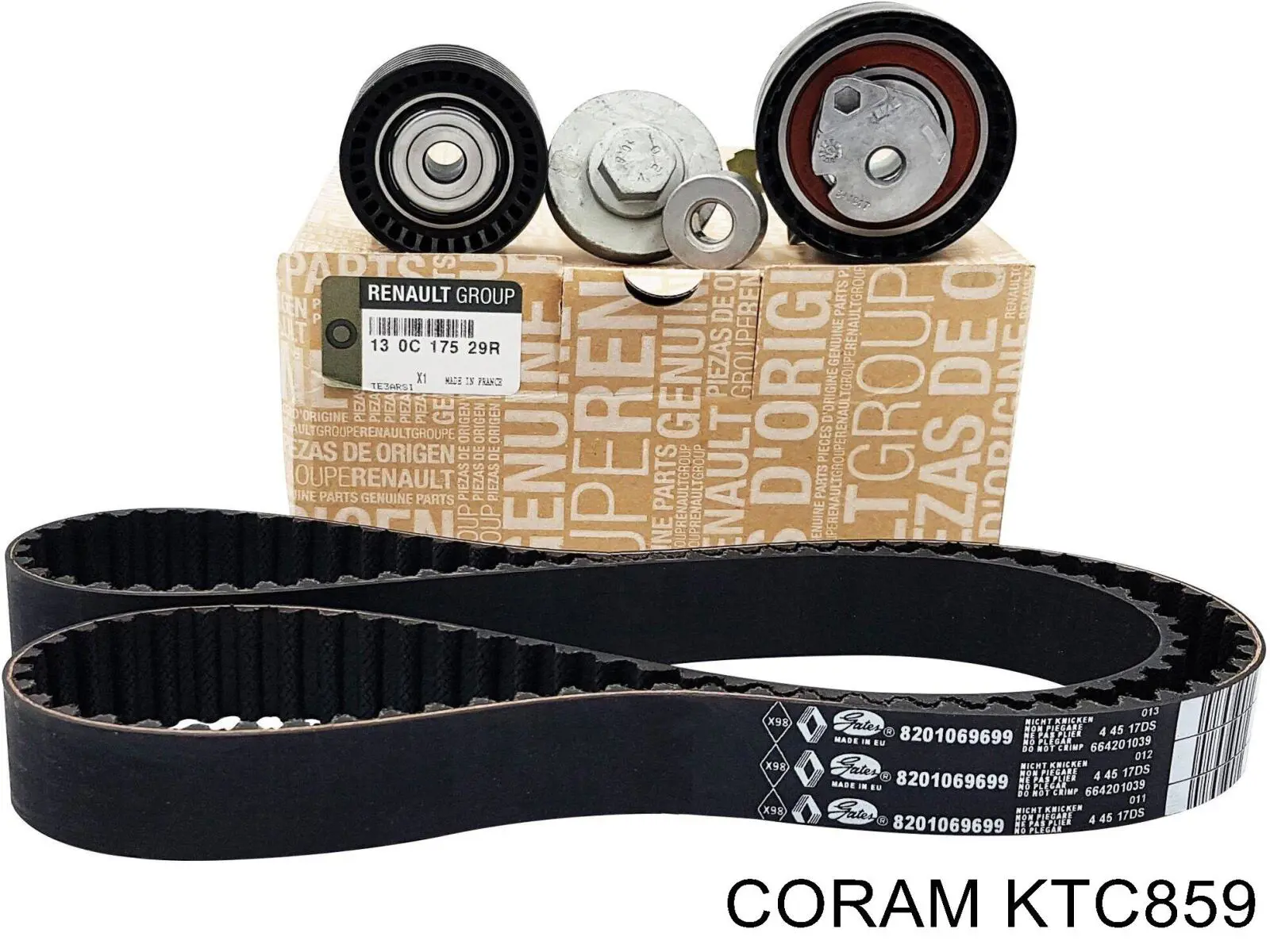 KTC859 Coram kit de correa de distribución