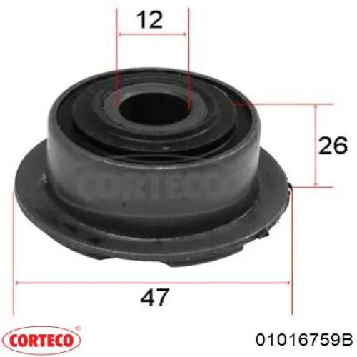 Comprar 01016759B Corteco Retén de cigüeñal frontal