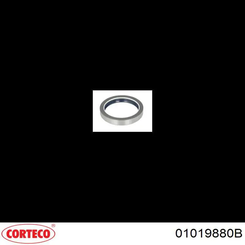 01019880B Corteco anillo retén, cubo de rueda delantero