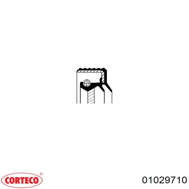 Retén del diferencial del eje trasero Corteco 01029710 precio, desde 34,35 EUR