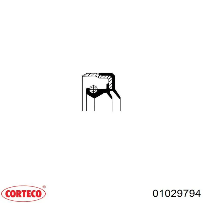 Comprar 01029794 Corteco Retén del semieje delantero