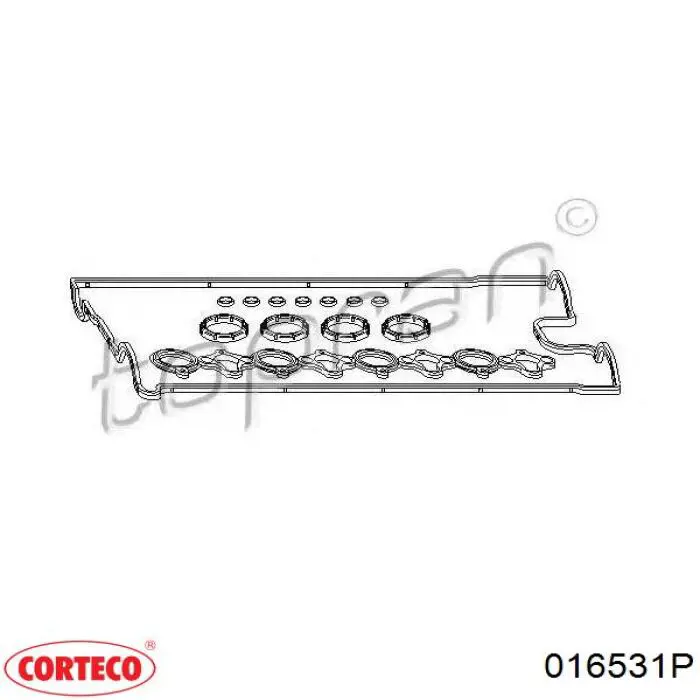 Junta tapa válvula Corteco 016531P precio, desde 18,04 EUR