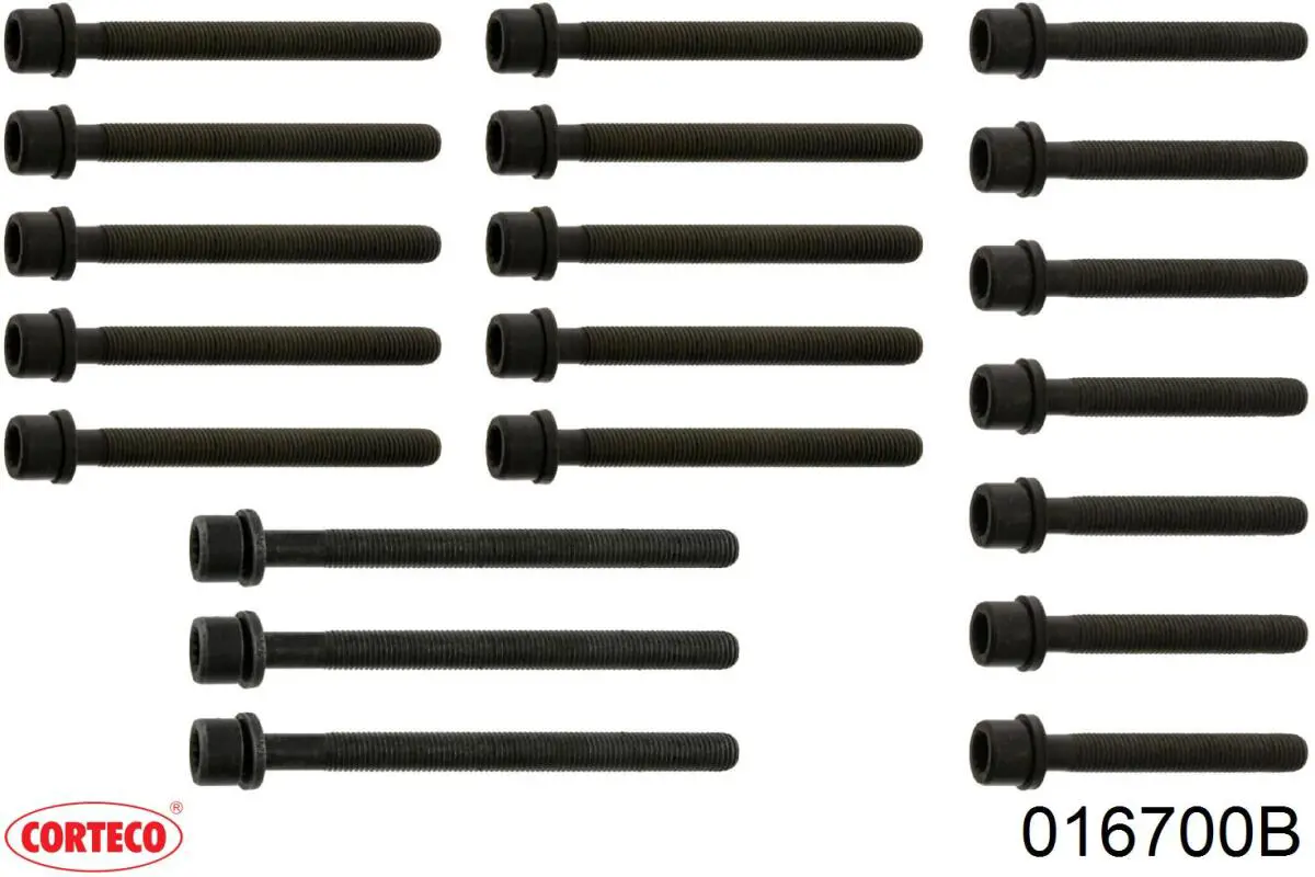 81015000 Ajusa tornillo de culata