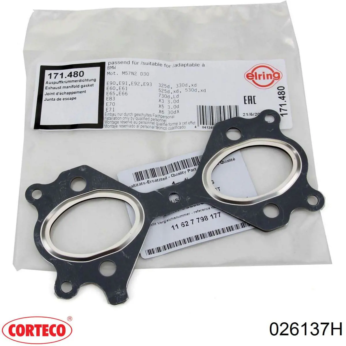 Junta de colector de admisión Corteco 026137H precio, desde 5,09 EUR