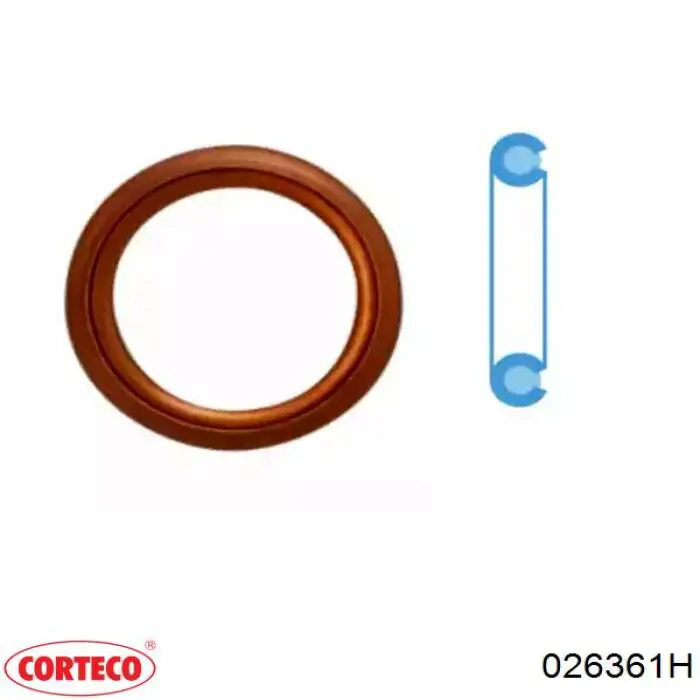 Comprar 026361H Corteco Junta colector escape
