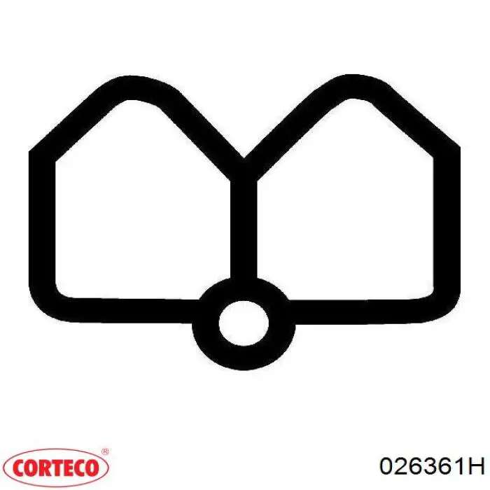 Junta colector escape 026361H Corteco