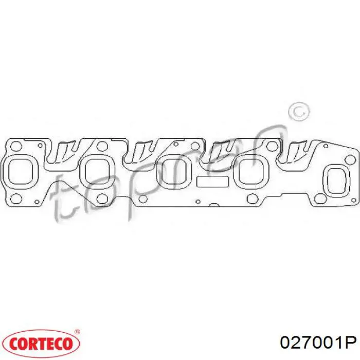 Junta colector escape Corteco 027001P precio, desde 15,76 EUR