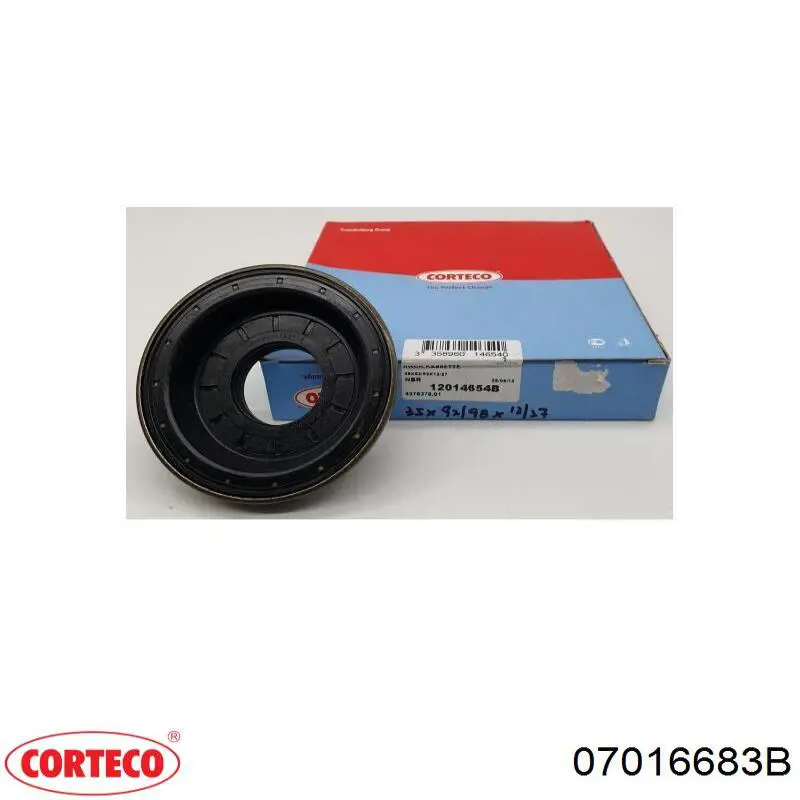 Comprar 07016683B Corteco Retén de cubo de rueda delantero