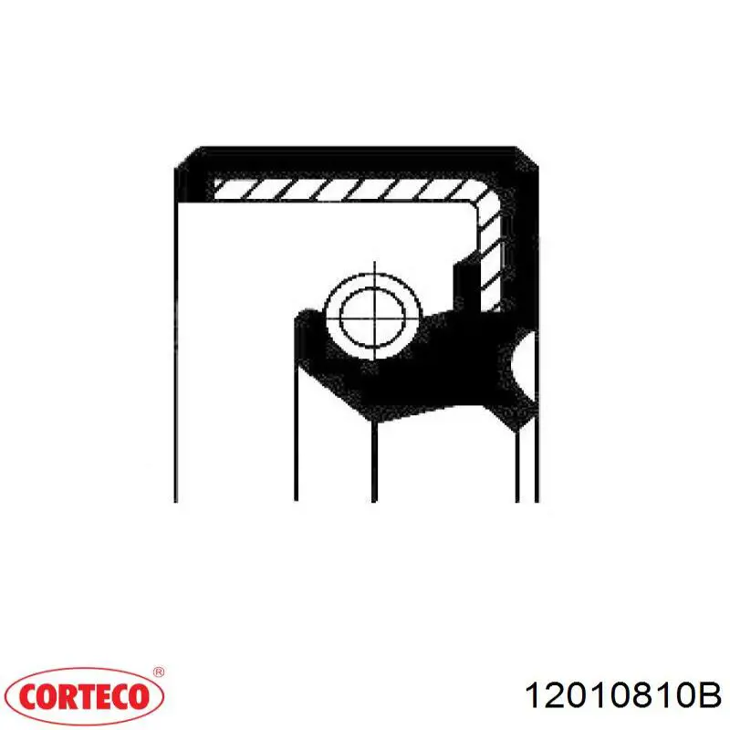 12010810B Corteco cremallera de direccion / sello de aceite del engranaje (ver tamaños)