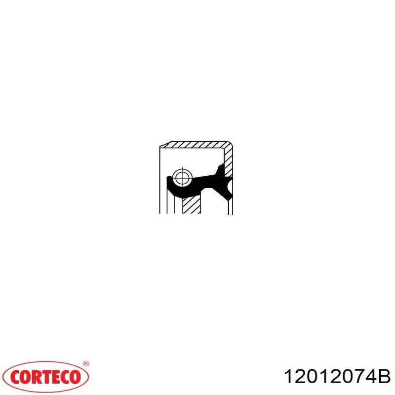 Retén del piñón del diferencial trasero Corteco 12012074B precio, desde 7,41 EUR