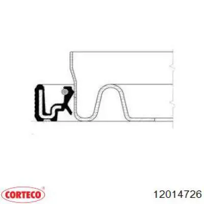 12014726 Corteco anillo retén, cigüeñal frontal