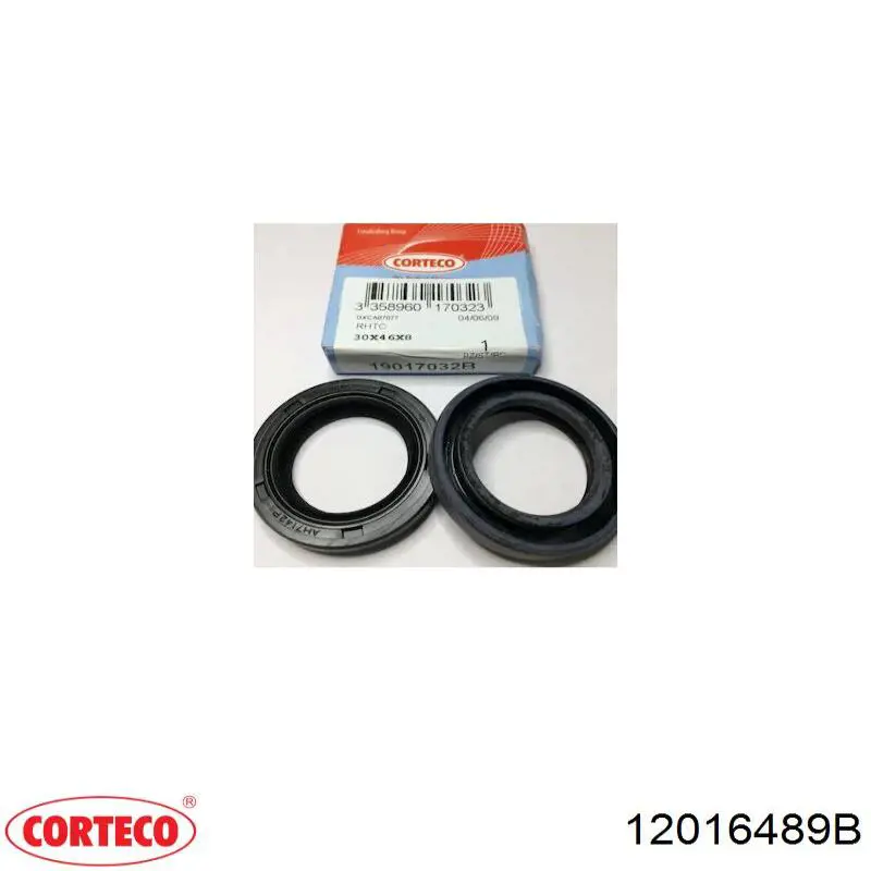 Comprar 12016489B Corteco Retén de cigüeñal frontal