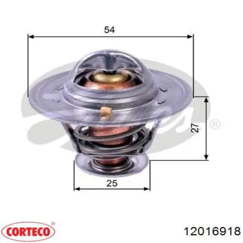 Retén de cigüeñal frontal 98453818 Fiat/Alfa/Lancia