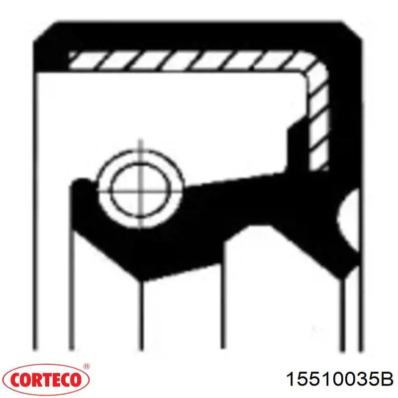 Retén del piñón del diferencial delantero Corteco 15510035B precio, desde 6,58 EUR