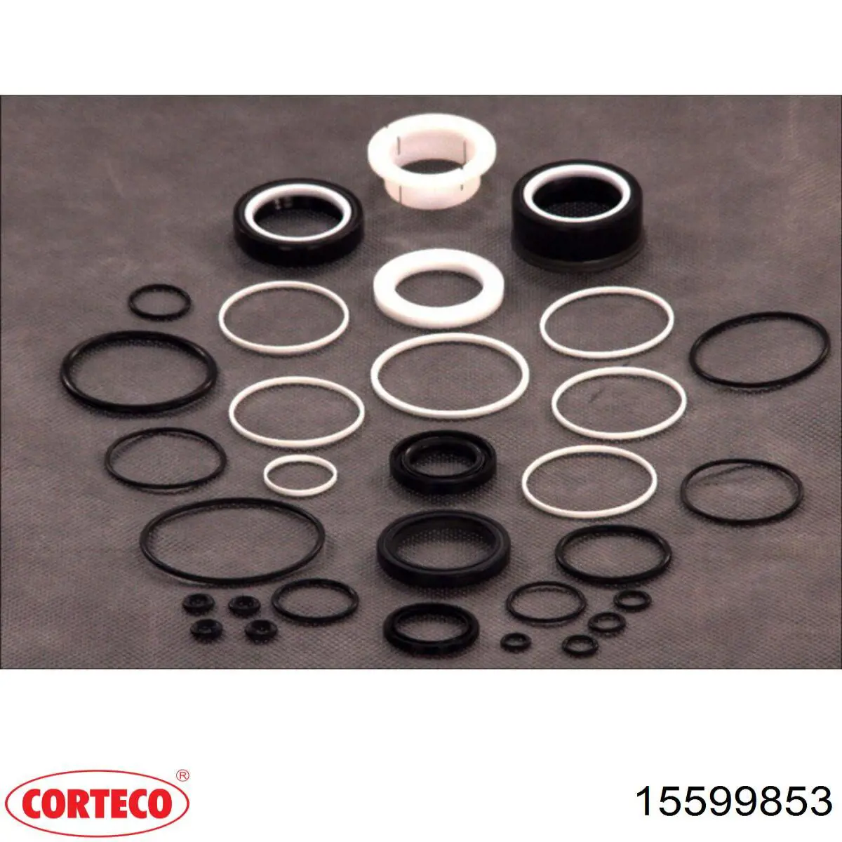 Kit de reparación, mecanismo dirección 15599853 Corteco