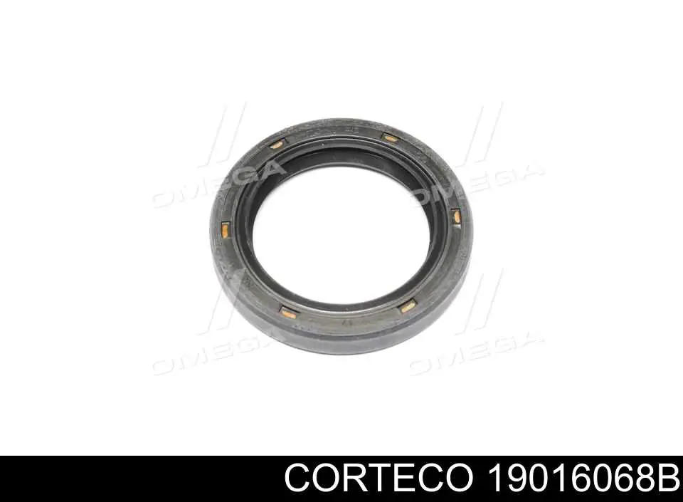Retén del semieje delantero izquierdo 19016068B Corteco