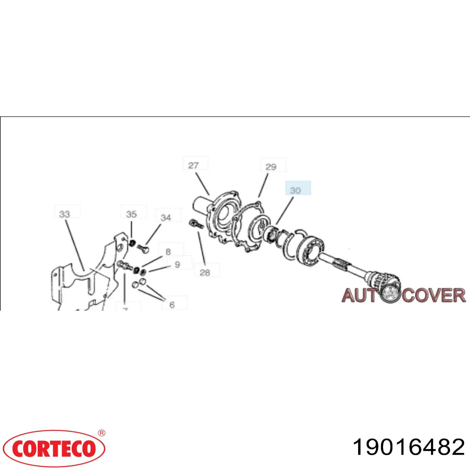 Anillo retén, árbol de levas Honda Civic 6 EJ9, EK3/4