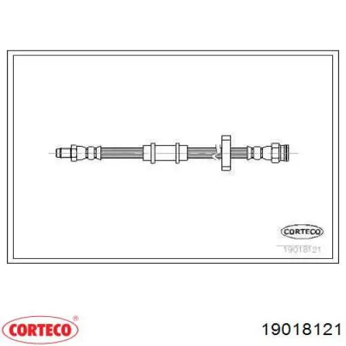 Latiguillos de freno delantero Corteco 19018121 precio, desde 10,46 EUR
