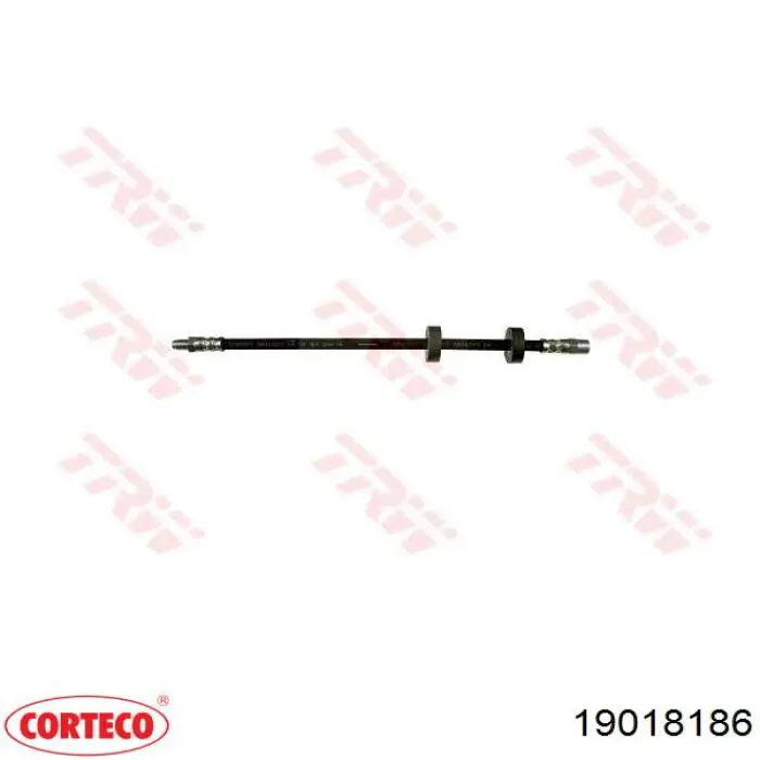 Tubo flexible de frenos delantero Corteco 19018186