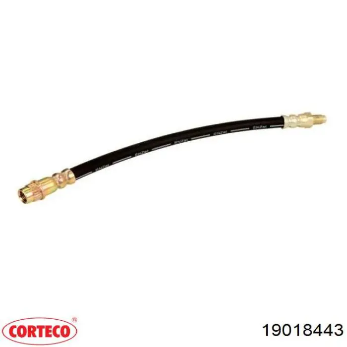 Tubo flexible de frenos delantero Villar 6184312
