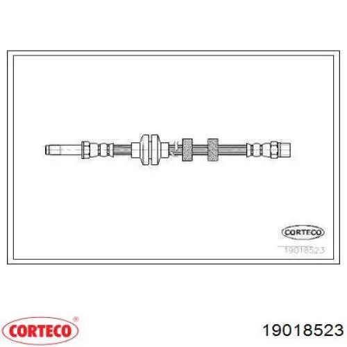 Latiguillos de freno delantero Corteco 19018523 precio, desde 13,16 EUR
