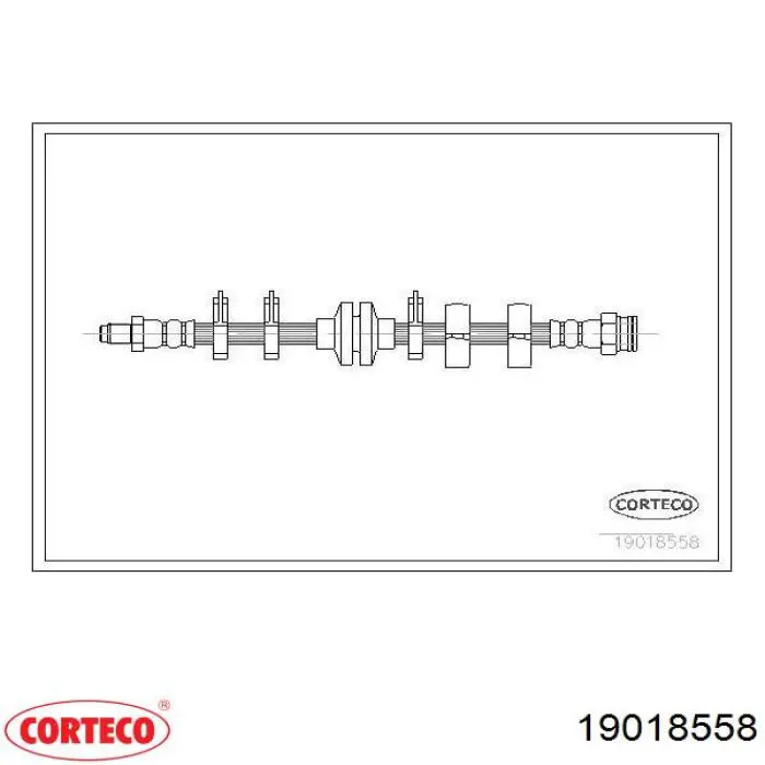 Latiguillos de freno delantero Fiat/Alfa/Lancia 71736965 precio, desde 10,63 EUR