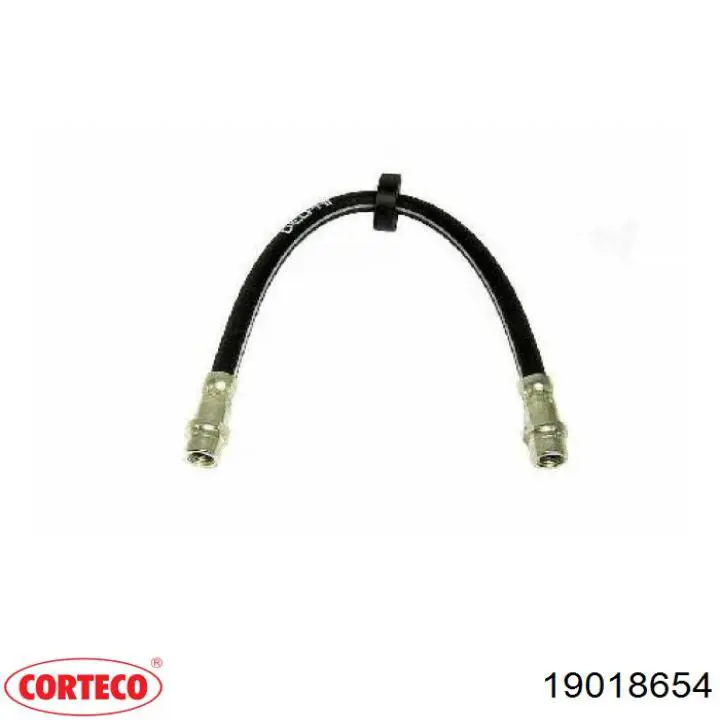 Latiguillos de freno delantero 461242 Cautex