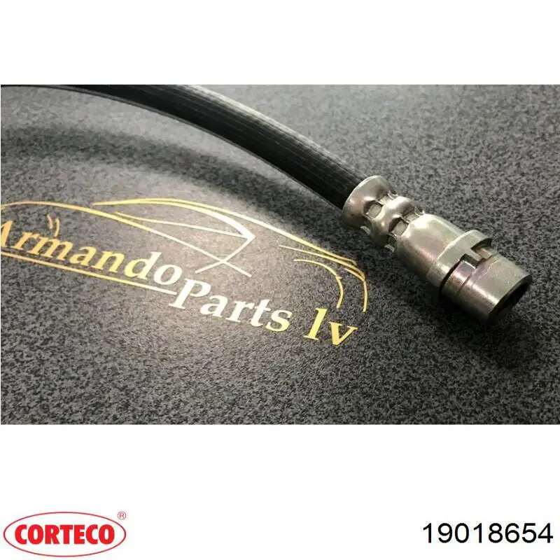 Tubo flexible de frenos delantero Cautex 461242