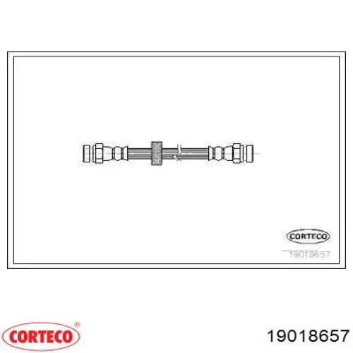 Comprar 19018657 Corteco Latiguillo de freno trasero