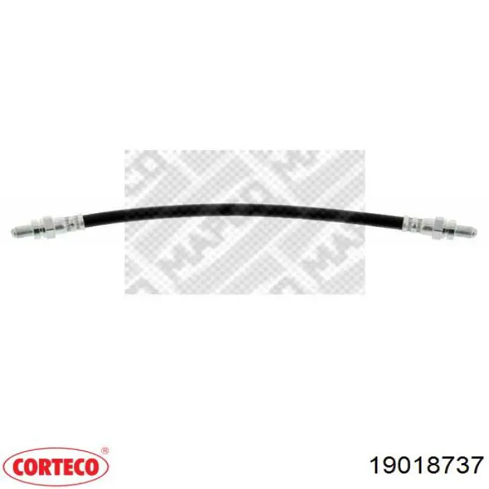 19018737 Corteco Manguera de freno trasera