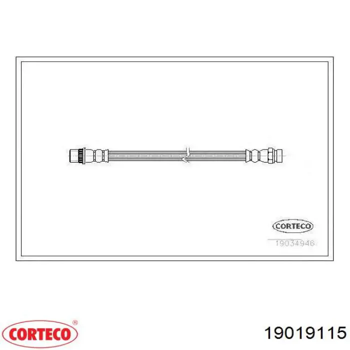 Latiguillo de freno delantero Citroen ZX N2