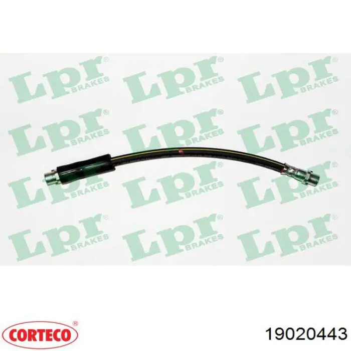 Comprar 19020443 Corteco Latiguillos de freno delantero