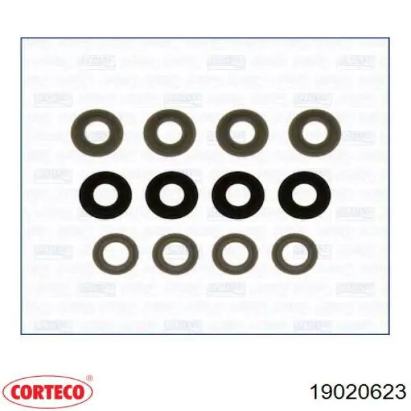 19020623 Corteco sello de aceite de valvula (rascador de aceite Entrada/Salida Kit De Motor)