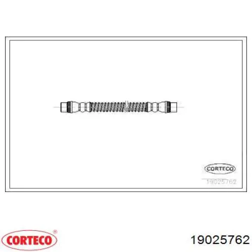 Manguera de freno trasera Corteco 19025762 precio, desde 9,56 EUR