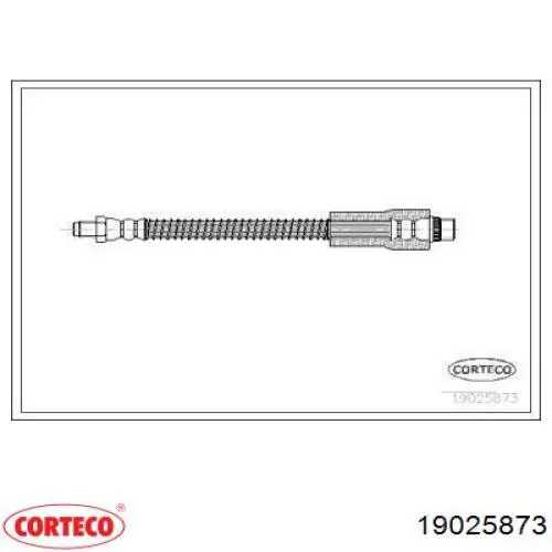 Latiguillos de freno delantero Corteco 19025873 precio, desde 8,23 EUR