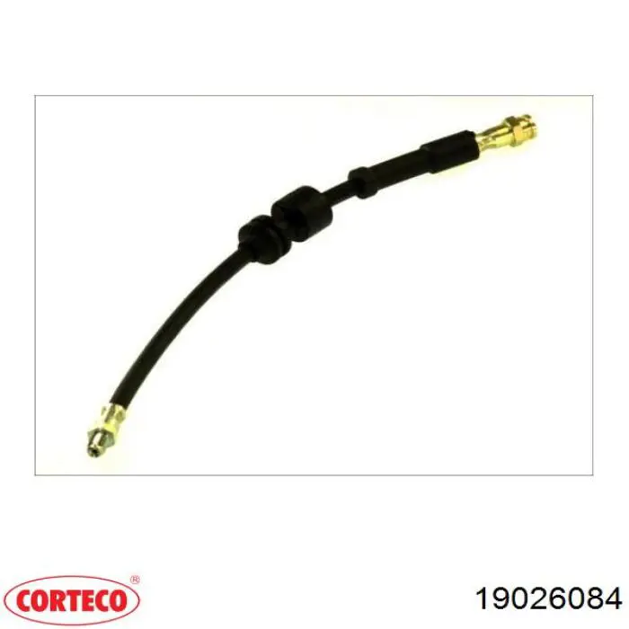 19026084 Corteco tubo flexible de frenos delantero izquierdo